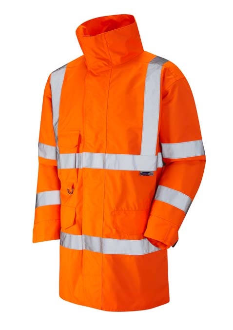 LEO WORKWEAR TORRIDGE ISO 20471 Cl 3 Breathable Lightweight Anorak